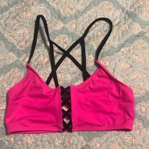 PINK bikini top